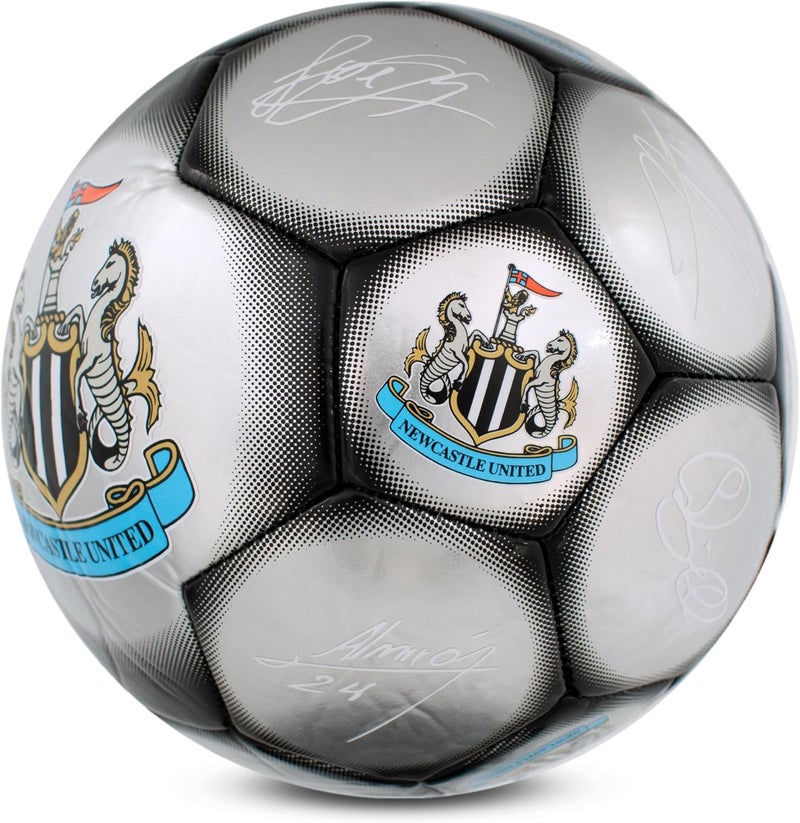 Hypro Officially Licensed Classic Signature Football | Metallic, Size 5, Training, Match, Merchandise, Collectible for Kids and Adults - Image 2